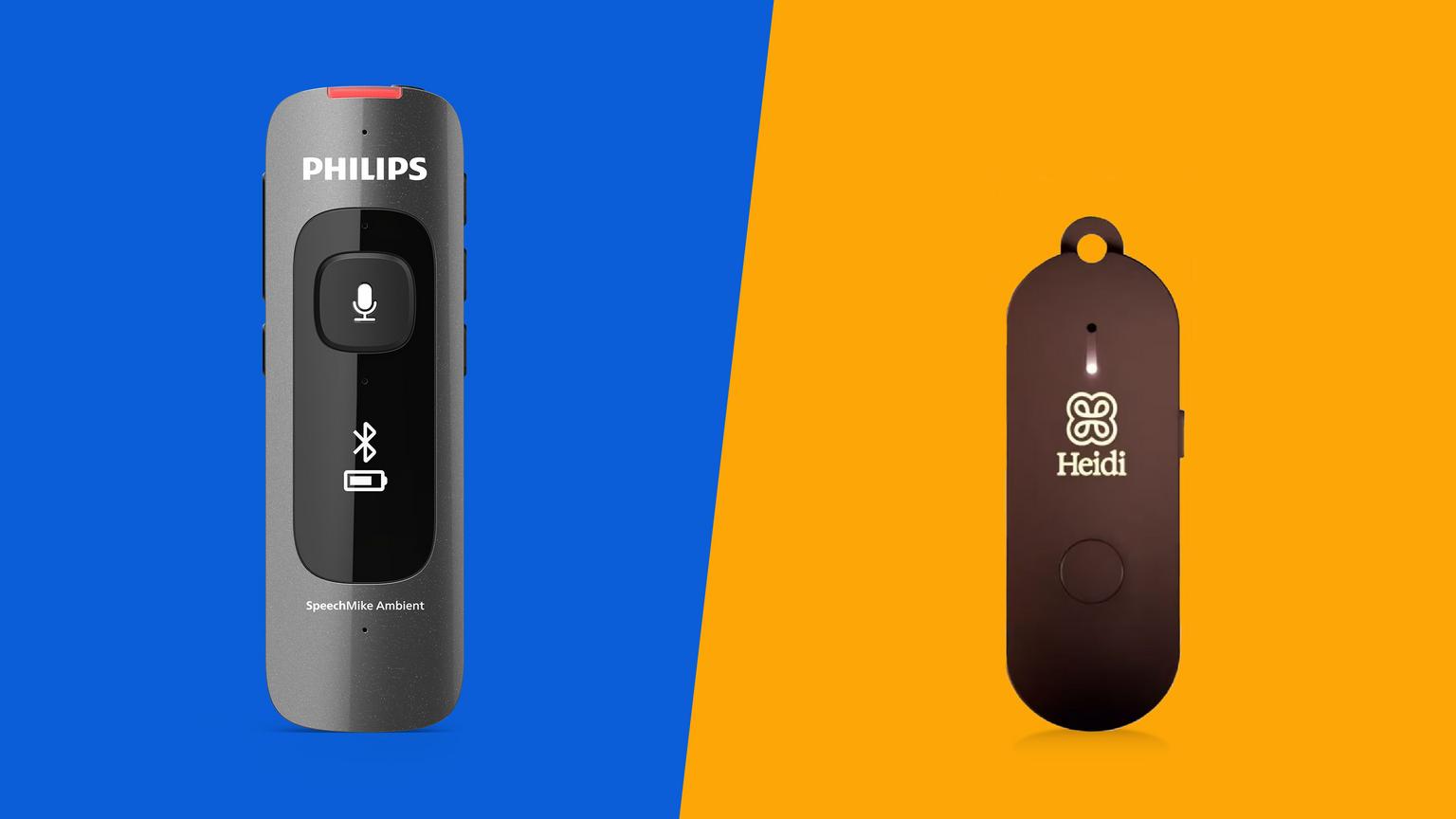 Philips SpeechMike Ambient vs Heide Remote