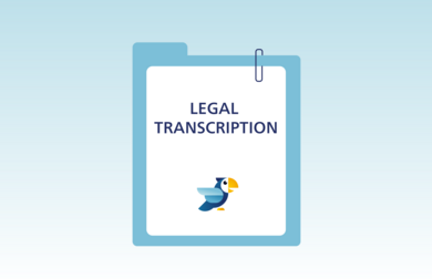 Was ist die juristische Transkription?
