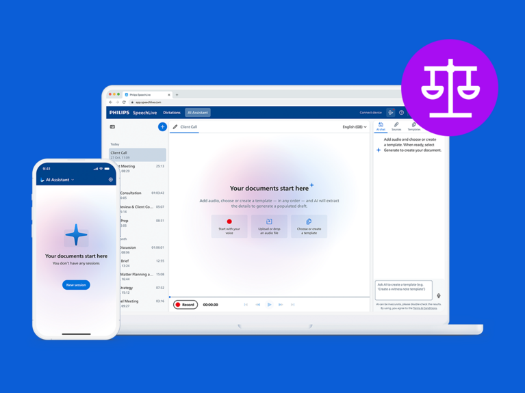 Speech Processing Solutions launches Philips SpeechLive Legal AI Assistant for faster, more accurate legal document creation